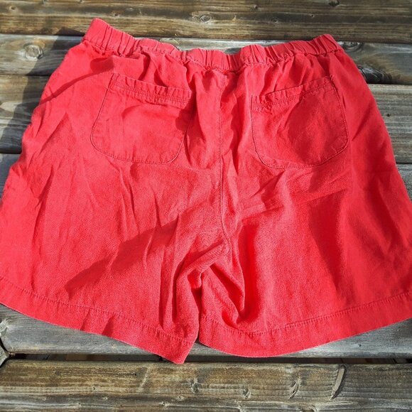 JOE FRESH Women's Red Shorts Joe Fresh XL - Picture 3 of 3